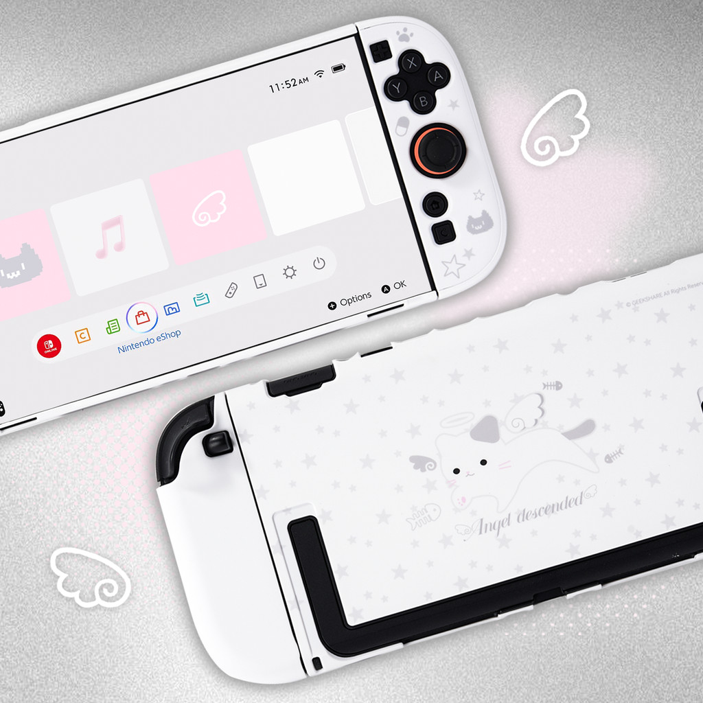 【限時免運】極想任天堂Switch2保護殼硬殼可愛可插底座ns2代保護套遊戲機配件
