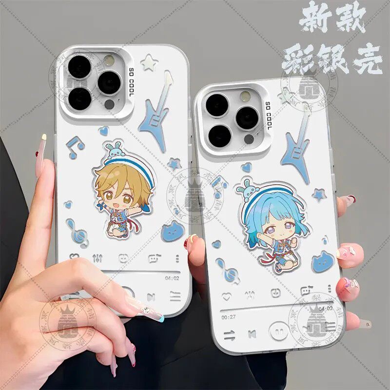 偶像夢幻祭真白友也紫之創仁兔成鳴手機殼vivoOPPO蘋果華為彩銀殼