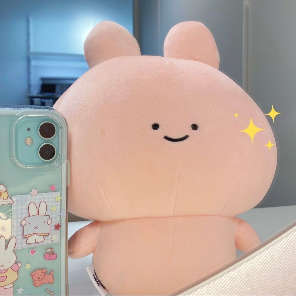 ❀臺灣出貨❀超萌asamimi阿莎咪米玩偶可愛超軟粉紅兔子公仔女生治癒生日禮物