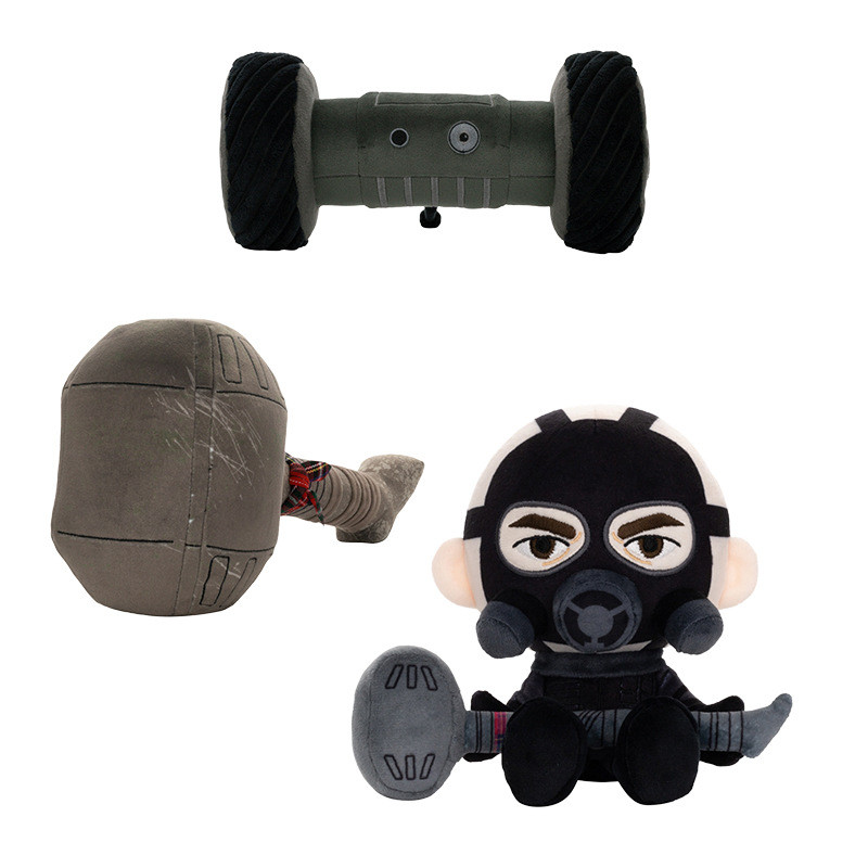 E哥❤現貨新品Six Siege Plushie彩虹六號：圍攻毛絨玩具遊戲周邊公仔預售