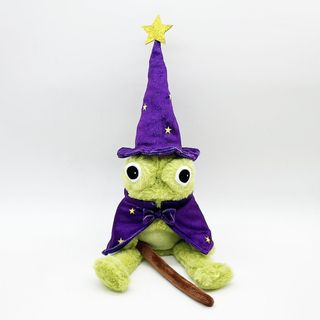 新品Moonlight Manor Frog Wizard巫師青蛙毛絨公仔玩偶
