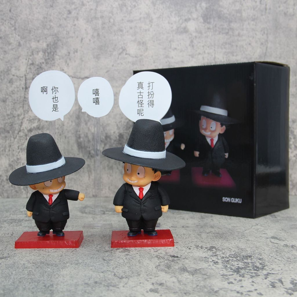 🔥🔥2026新款 七龍珠 克林 悟空 Q版克林悟空西克林 手辦擺件 機箱擺件送標語牌