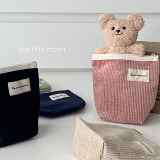 小零錢包 卡夾零錢包 thefifthmoon可愛秋冬燈芯絨零錢包口紅鑰匙收納小包包隨身包
