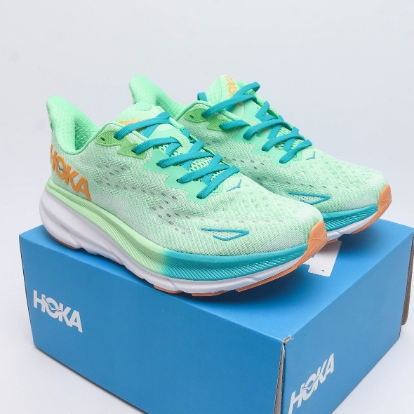 MANP HOKA ONE ONE Clifton 9 男女專業緩震跑鞋男女通用超輕透氣厚底運動鞋尺碼36-45 QIW