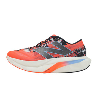 New Balance 競速跑鞋 FuelCell Elite V4 男鞋 橘灰 倫敦馬拉松 回彈 MRCELLM4-D