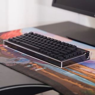 【鍵盤防塵保護罩 適用ROG Azoth】鍵盤防塵罩丨鍵盤展示盒 鍵盤保護罩 壓克力 98配列 按鍵表面遮塵 鍵盤收藏
