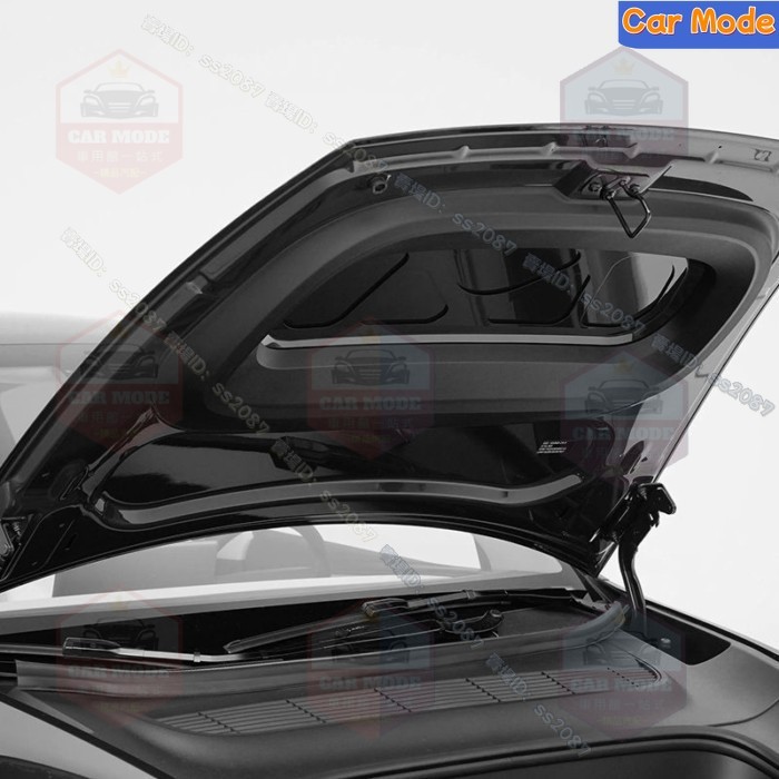 】適用於特斯拉 煥新3煥新Y 25款model3/Y 前機艙擋水條密封條機蓋防塵內飾 改裝 配件 裝飾 精品