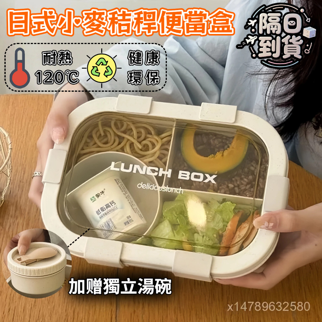 🌸台灣熱銷💖 可微波湯碗便當盒 餐盒 外帶便當盒 分隔便當盒 保溫便當盒 保溫袋 迷你便當盒 加熱便當盒 TM