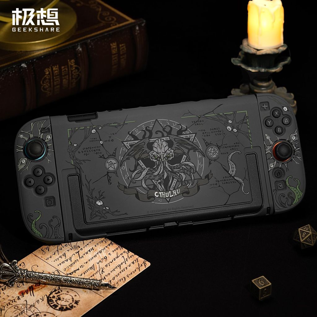 【新店特惠】極想任天堂Switch2保護殼硬殼 ns2代克蘇魯保護套防摔遊戲機配件