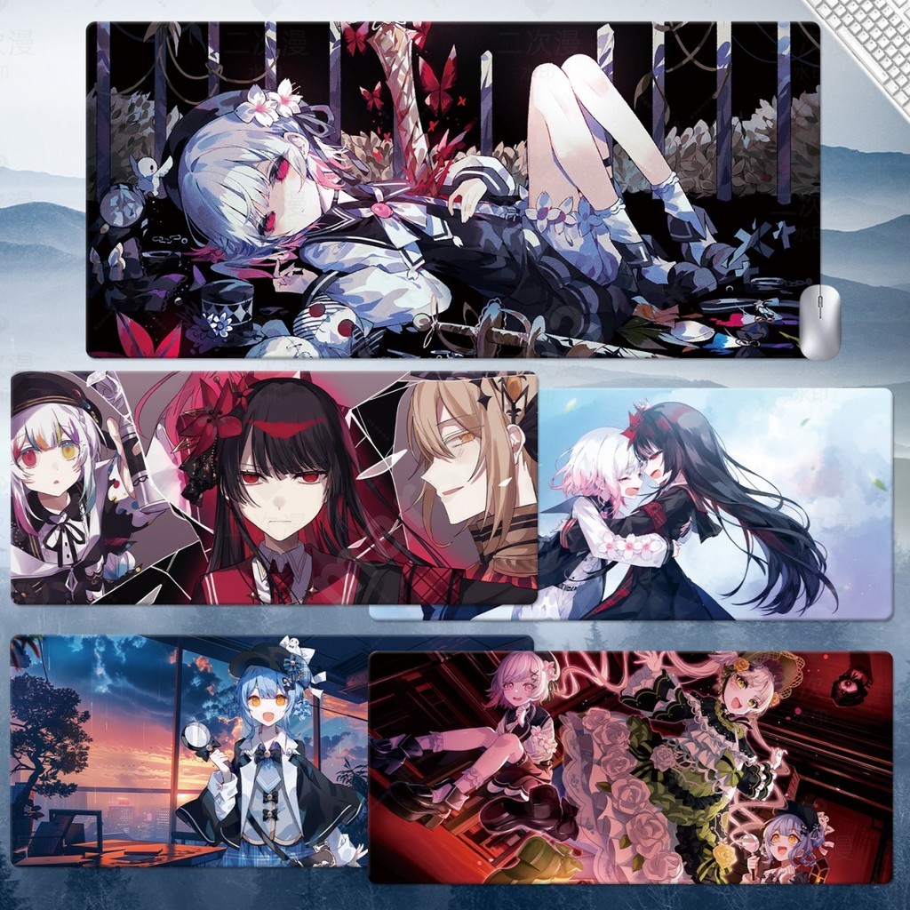 魔法少女的魔女審判滑鼠墊橘雪莉動漫周邊櫻羽艾瑪超大小號希羅桌橘雪莉漢娜二階堂希羅諾亞 蕾雅 米莉亞 瑪格 奈葉香 亞裏沙