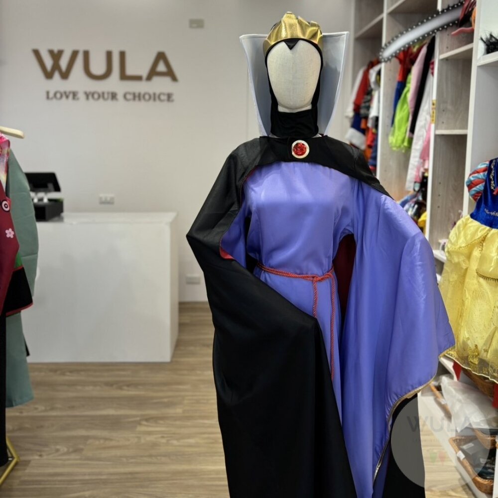 白雪公主-邪惡皇后 隔日到貨 台灣發票 WULA烏拉 白雪公主後母 白雪公主繼母衣服 白雪公主壞皇后衣服 壞皇后服裝 迪