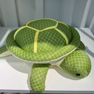 🐊【冰絲涼感鱷魚烏龜抱枕】夏季睡覺夾腿玩偶 可拆洗兒童女生禮物 鱷魚烏龜造型呆萌可愛 冰絲面料涼爽不悶 柔軟填充舒適抱感