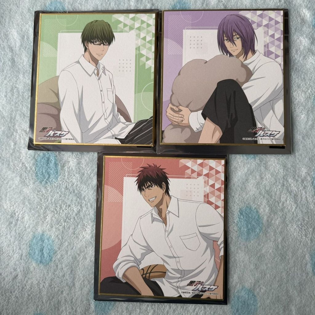 熱銷 movic 黑子的籃球 火神大我 紫原敦 綠間真太郎 新年 色紙