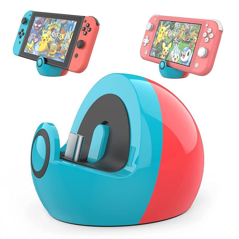 台灣出貨💗適用任天堂Nintendo Switch2/OLED/Lite充電底座NS遊戲機座充