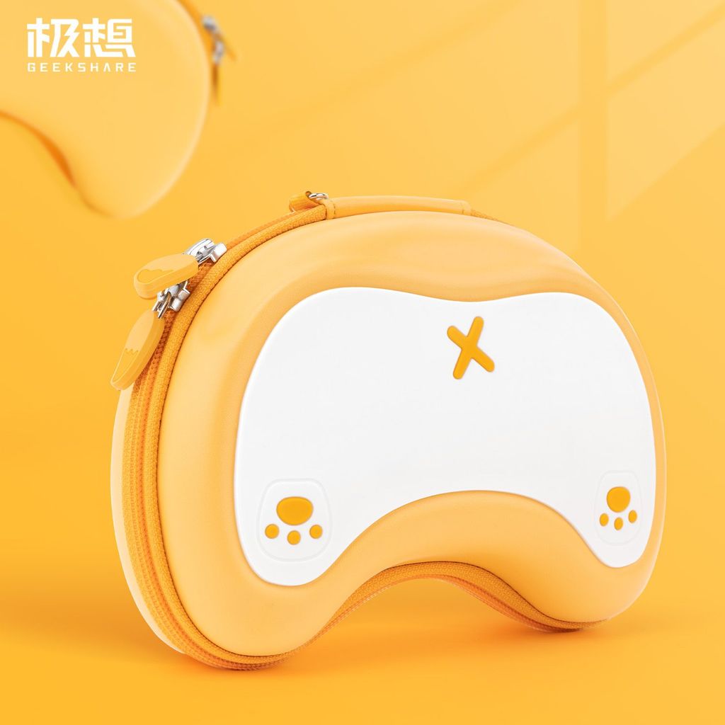 【限時免運】極想PS5/Xbox手柄包柯基通用遊戲手柄收納包NS2PRO硬殼包便攜可愛