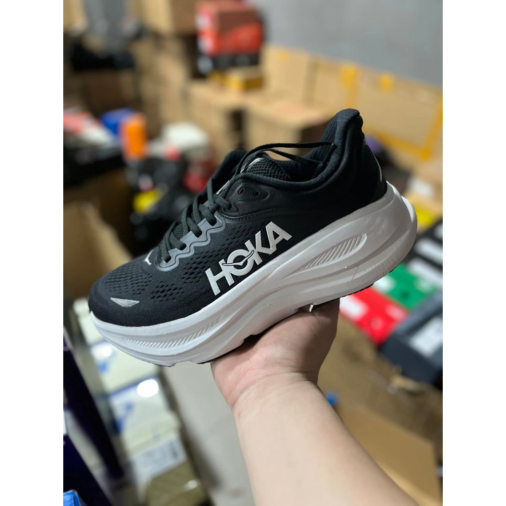 SL HOKA暢行無阻 HOKA ONE ONE Bondi 9 舒適百搭耐磨輕便 低幫跑步鞋 男女款。Bondi 9