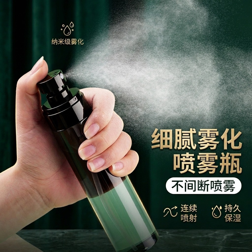 現貨-高質感細膩噴霧瓶 30-120ml 超細水霧 酒精分裝瓶 化妝水噴瓶 補水噴霧瓶 連續噴射 專業美髮/居家保潔