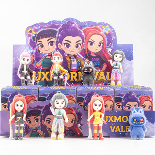 【玩具、公仔、收藏品】爆款K-POP獵魔女團潮玩公仔 兒童玩具 鑰匙扣擺件 盲袋盲盒 工廠