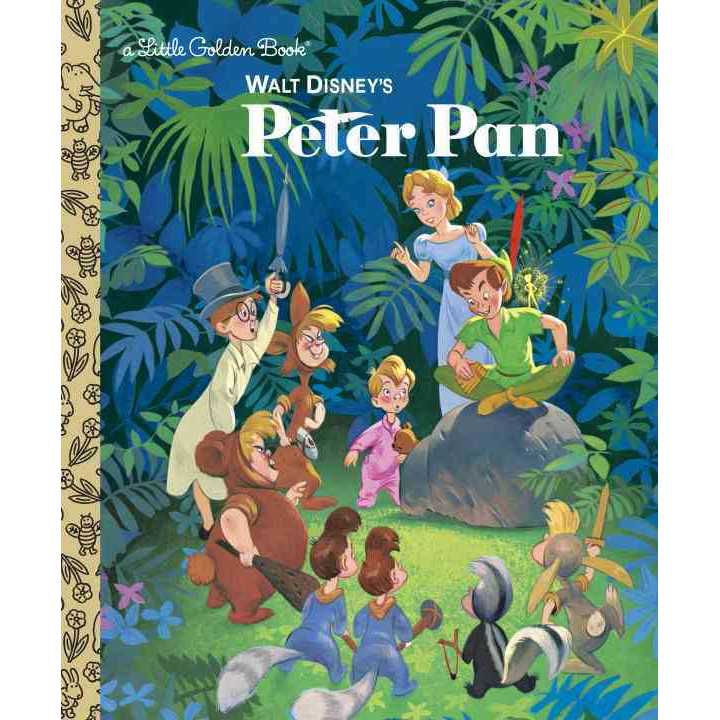 Walt Disney's Peter Pan(精裝)/RH Disney Little Golden Books 【禮筑外文書店】
