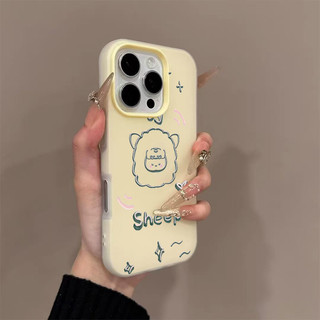 可愛綿羊 iPhone手機殼iphone x xs xr xsmax 7 plsu 8 plus保護殼