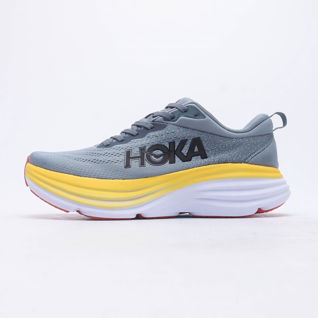 HOKA ONE ONE Bondi 8 男士休閒運動鞋減震公路跑步鞋訓練運動鞋 HUUT