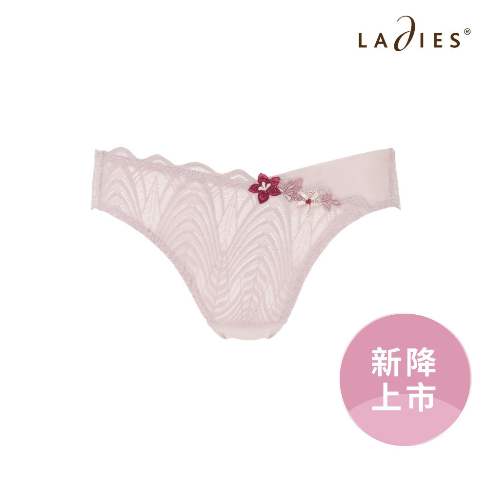 蕾黛絲-海棠御見花低腰內褲 M-EL 繽紛恬粉｜D753337 9G