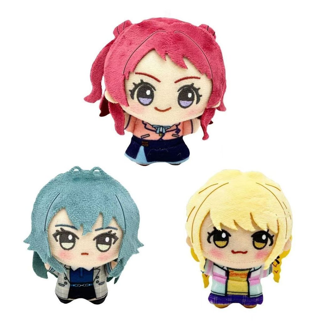 臺灣現_貨🛒學マス學園偶像大師周邊藤田琴音12cm努努可愛月村手毬二次元玩偶屁谷屁谷