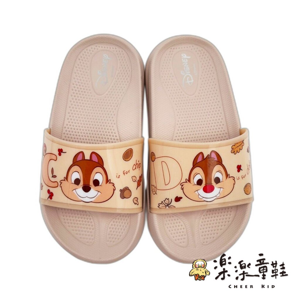 MIT奇奇蒂蒂拖鞋 中大童鞋 Disney迪士尼 兒童拖鞋 DISNEY 童鞋 迪士尼童鞋 台灣製 中童鞋 D127-2