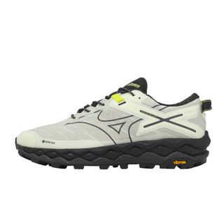 Mizuno 美津濃 休閒鞋 Wave Mujin LS GTX 男鞋 米白 黑 防水 機能 D1GA2501-06