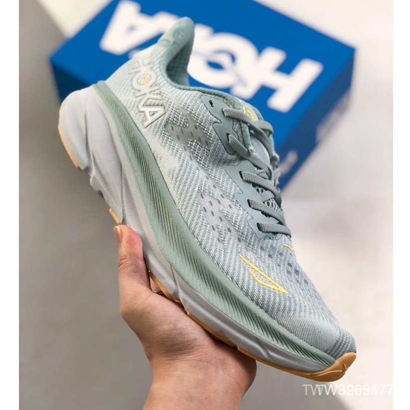 2026 Hoka Clifton 9透氣輕便跑鞋 - 時尚耐磨男女運動鞋