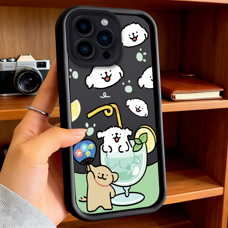 線條小狗 Google Pixel 10 9 Pro 9A XL 8 8A 7 7A 手機殼 防摔軟殼 Y58U