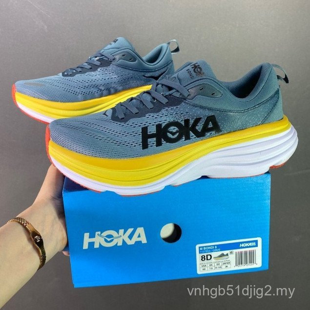 Hoka Bondi 8 男女運動鞋 Hoka Clifton 9 跑鞋 1123202-GBMS WTUM