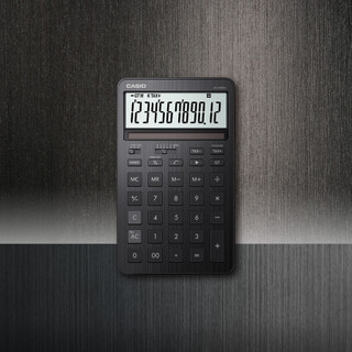 CASIO曜石計算機/ 12位元/ 夜空黑/ JW-200DQ-BK eslite誠品
