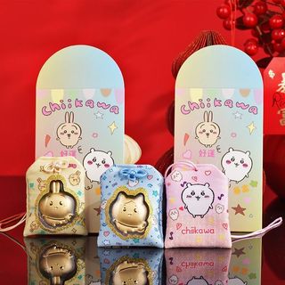 台灣出貨💗卡通chiikawa御守錦囊掛件創意小八烏薩奇吉伊包包掛飾送情侶禮物