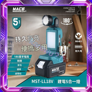 通用牧田18V 18V鋰電汽修燈 牧田工作燈 戶外露營照明 工地工作燈 工作燈 LED充電燈 角度調節工作燈 汽車維修燈