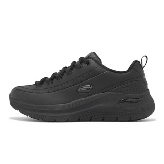 Skechers 工作鞋 Arch Fit 2.0 SR 女鞋 黑 抗電 防滑 支撐 [ACS] 108268BLK