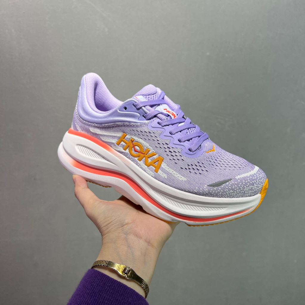 HOKA Bondi 9跑鞋女厚底減震透氣輕便專業