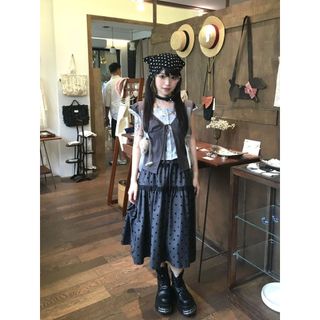 W.Mei 日系女裝 森系女裝 日系森林系 日系服飾 森林系女裝 森林系服飾 日雜系古著套裝韓系假兩件襯衫波點半身裙女