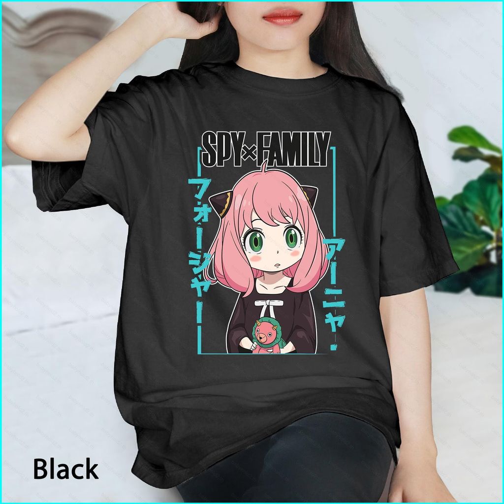 BH2 SPY FAMILY 3加厚棉T恤安雅Forger Family T恤動漫短袖上衣HB2