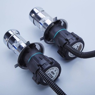 12V 24V貨車客車汽車專用H4雙氙氣HID氙氣燈泡遠近光一體伸縮燈【動力世界】
