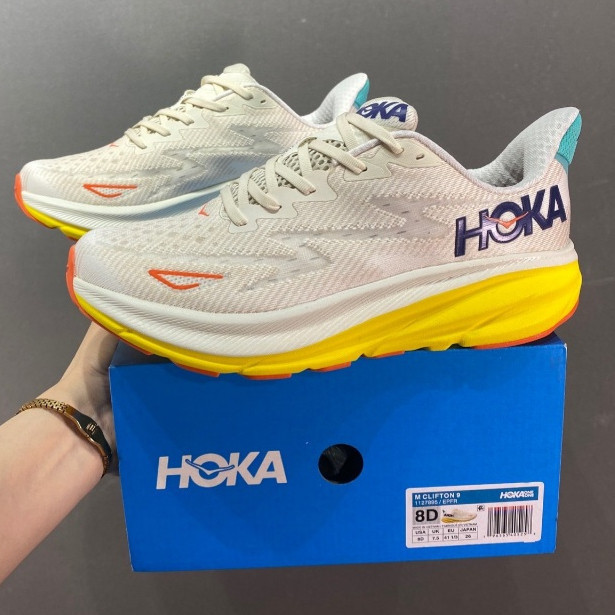 On Hoka Clifton 9 男女運動鞋 Hoka Bondi 8 跑鞋 1127895EPFR MGKH 麋鹿