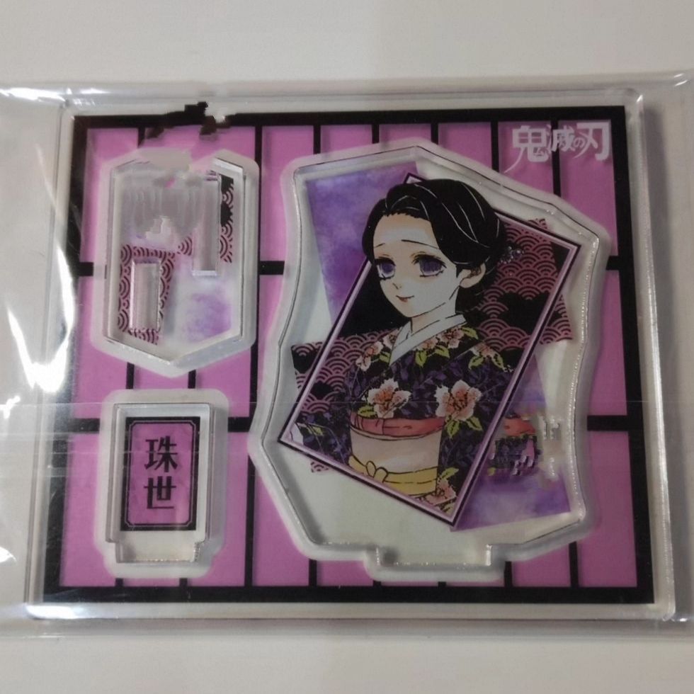 春季-新品🔥鬼滅之刃 珠世 JF原畫亞克力立牌自制高顏值桌面擺件