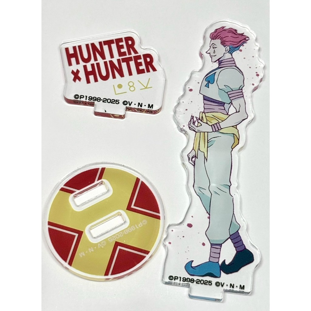 ＊HUNTERxHUNTER＊獵人 8cm側臉立牌 確認款 奇犽 伊爾謎 西索 庫洛洛 飛坦 小傑 瑪奇 俠客 水彩風