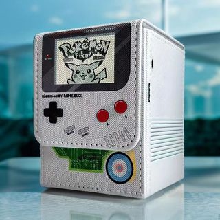🔥臺灣出貨🔥PTCG卡盒寶可夢大師球遊戲王卡片桌遊卡牌收納盒豪華超大容量100+