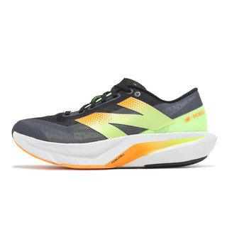 New Balance 競速跑鞋 Rebel V4 D 寬楦 女鞋 輕量 灰 黃 NB [ACS] WFCXCG4-D
