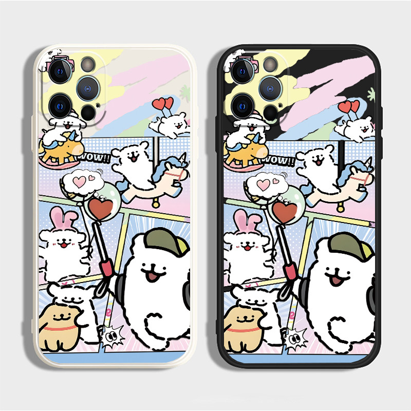 線條小狗 Google Pixel 10 9 Pro XL 8 8A 7 6 7A 6A 手機殼 Y61U