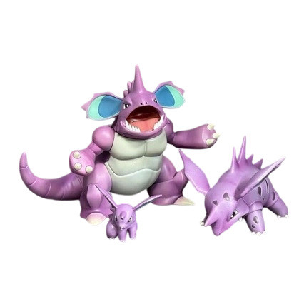 現貨寵物精靈口袋妖怪手辦擺件 尼多王尼多朗進化組動漫手辦模型預售