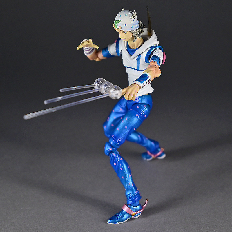 JOJO的奇妙冒險新品 喬斯達白色 可動JOJO喬納森·喬斯達 飆馬野郎喬斯達 關節可動 白色喬納森 可動模型擺件公仔