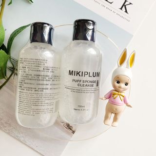 包郵人手一瓶！MIKIPLUM粉撲清洗清潔劑 150ml