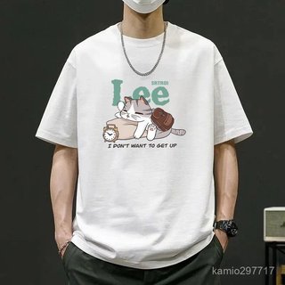 臺灣現貨 超大尺碼 美式純棉短袖 重磅t恤潮玩兔印花t 寬鬆短tee oversize男生女生夏天衣服女生T恤 男女款